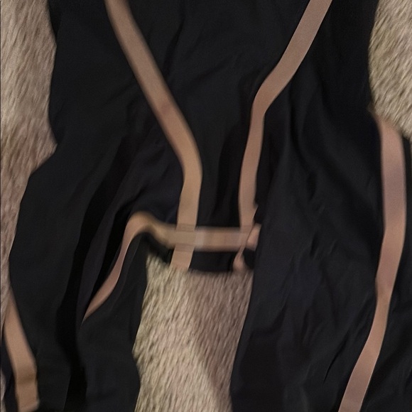 Adidas Black and Gold Tech swimsuit 26 gorgeous USA swimming venzo fina tyr - Picture 3 of 9